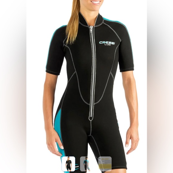 Cressi Lido 2mm spring suit wetsuit - Picture 1 of 6